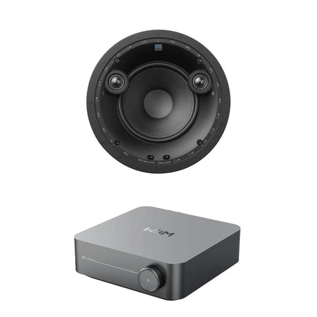 WiiM AMP Wi-Fi & Bluetooth Amplifier + DALI Phantom E-60 S 6.5" Stereo Ceiling Speaker In Ceiling Speaker Systems WiiM / DALI 