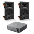 WiiM AMP Wi-Fi & Bluetooth Amplifier + JBL Stage 260W 6.5" In Wall Speakers In Wall Speaker Systems WiiM / JBL 