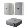 WiiM AMP Wi-Fi & Bluetooth Amplifier + JBL Stage XD 5.25" Outdoor Speakers Outdoor Speaker Systems WiiM / JBL White 