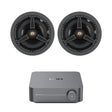 WiiM AMP Wi-Fi & Bluetooth Amplifier + Monitor Audio C165 6.5" Ceiling Speakers (Pair) In Ceiling Speaker Systems WiiM / Monitor Audio 