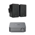 WiiM AMP Wi-Fi & Bluetooth Amplifier + Monitor Audio Climate 50 5.5" Outdoor Speakers (Pair) Outdoor Speaker Systems WiiM / Monitor Audio Black One Pair 