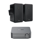 WiiM AMP Wi-Fi & Bluetooth Amplifier + Monitor Audio Climate 60 6.5" Outdoor Speakers (Pair) Outdoor Speaker Systems WiiM / Monitor Audio Black One Pair 