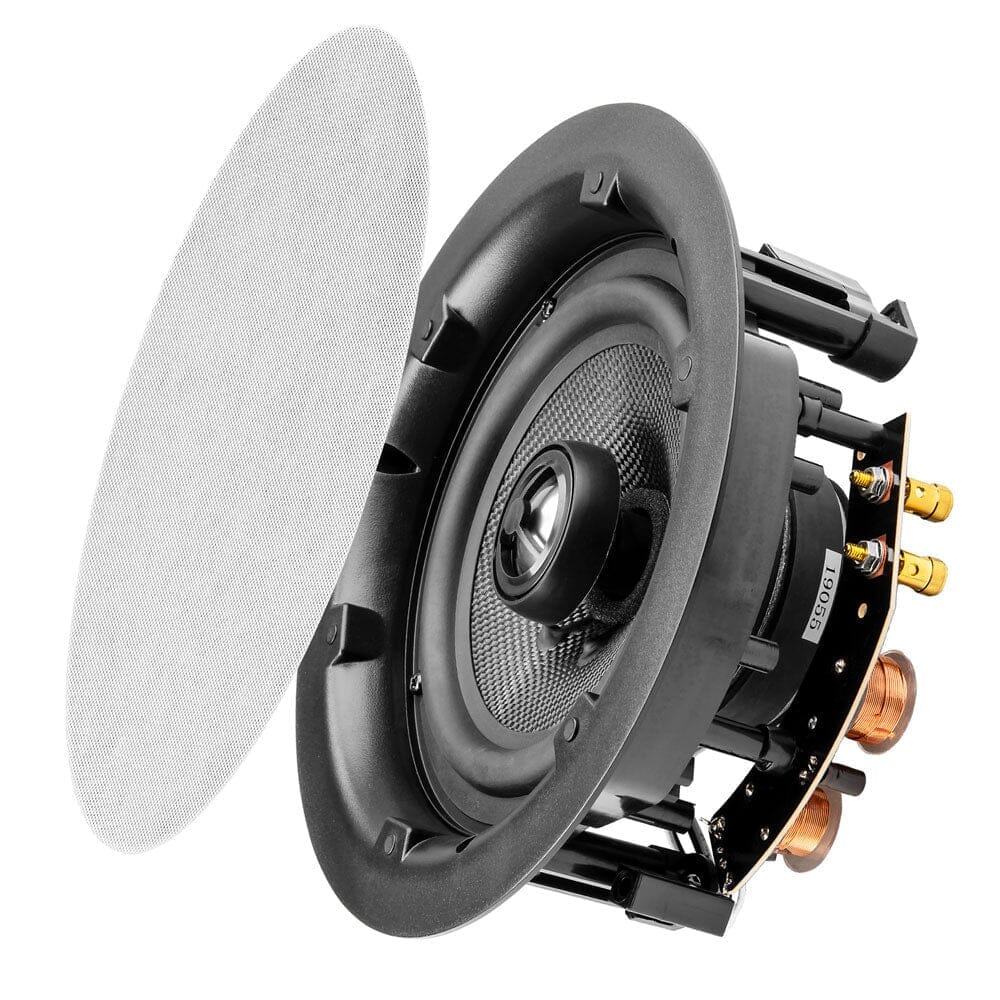 WiiM AMP Wi-Fi & Bluetooth Amplifier + OSD Audio ACE640 6.5" Ceiling Speakers In Ceiling Speaker Systems WiiM / OSD Audio 
