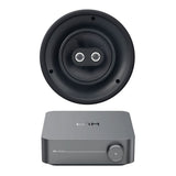 WiiM AMP Wi-Fi & Bluetooth Amplifier + OSD Audio ACE840TT 8" Single Stereo Ceiling Speaker In Ceiling Speaker Systems WiiM / OSD Audio 