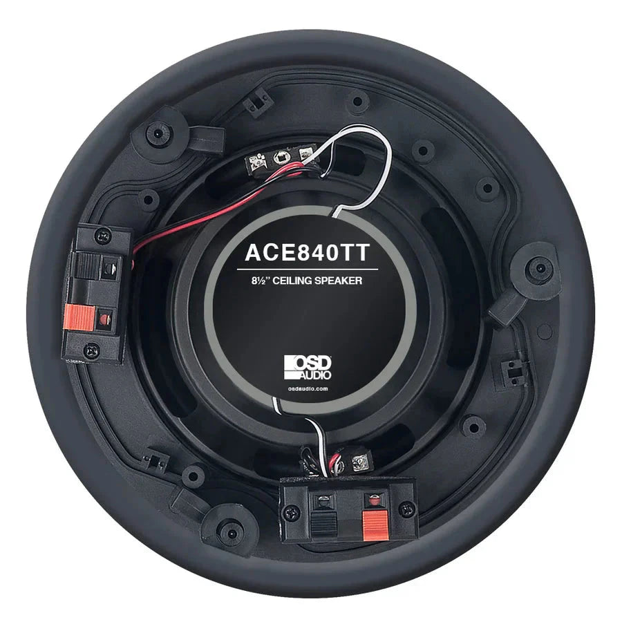 WiiM AMP Wi-Fi & Bluetooth Amplifier + OSD Audio ACE840TT 8" Single Stereo Ceiling Speaker In Ceiling Speaker Systems WiiM / OSD Audio 