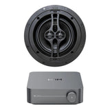 WiiM AMP Wi-Fi & Bluetooth Amplifier + OSD Audio Black Series R62DT 6.5" Single Stereo Ceiling Speaker In Ceiling Speaker Systems WiiM / OSD Audio 