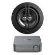 WiiM AMP Wi-Fi & Bluetooth Amplifier + OSD Audio Black Series R83DT 8" Single Stereo Ceiling Speaker In Ceiling Speaker Systems WiiM / OSD Audio 