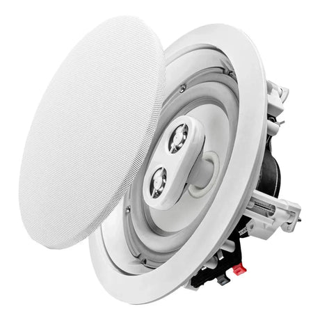 WiiM AMP Wi-Fi & Bluetooth Amplifier + OSD Audio ICE600TTWRS 6.5" Water Resistant Stereo Ceiling Speaker In Ceiling Speaker Systems WiiM / OSD Audio 