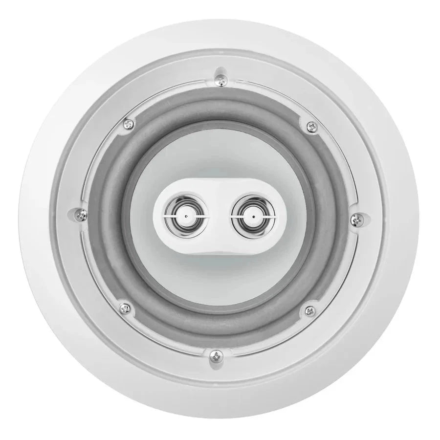 WiiM AMP Wi-Fi & Bluetooth Amplifier + OSD Audio ICE600TTWRS 6.5" Water Resistant Stereo Ceiling Speaker In Ceiling Speaker Systems WiiM / OSD Audio 