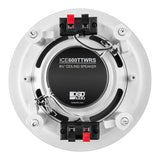 WiiM AMP Wi-Fi & Bluetooth Amplifier + OSD Audio ICE600TTWRS 6.5" Water Resistant Stereo Ceiling Speaker In Ceiling Speaker Systems WiiM / OSD Audio 