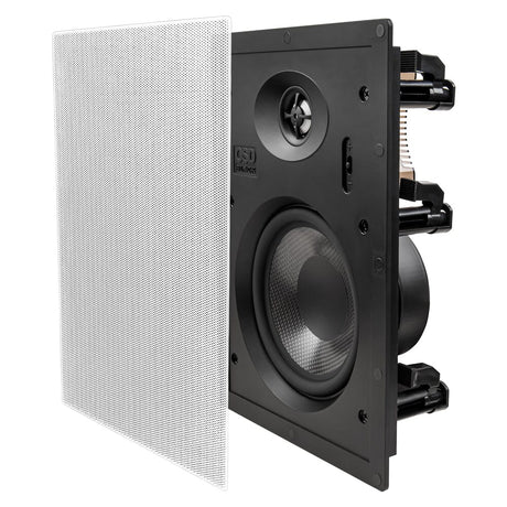 WiiM AMP Wi-Fi & Bluetooth Amplifier + OSD Audio T63 In Wall Speakers (Pair) In Wall Speaker Systems WiiM / OSD Audio 