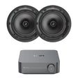 WiiM AMP Wi-Fi & Bluetooth Amplifier + Q Acoustics QI80C 8" Ceiling Speakers In Ceiling Speaker Systems WiiM / Q Acoustics One Pair 