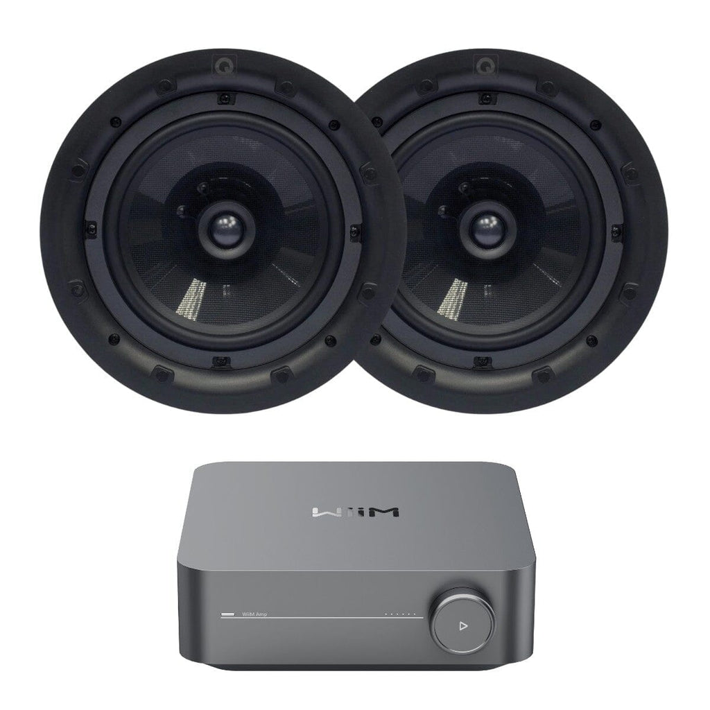 WiiM AMP Streaming Amplifier + Q Acoustics QI80CP 8