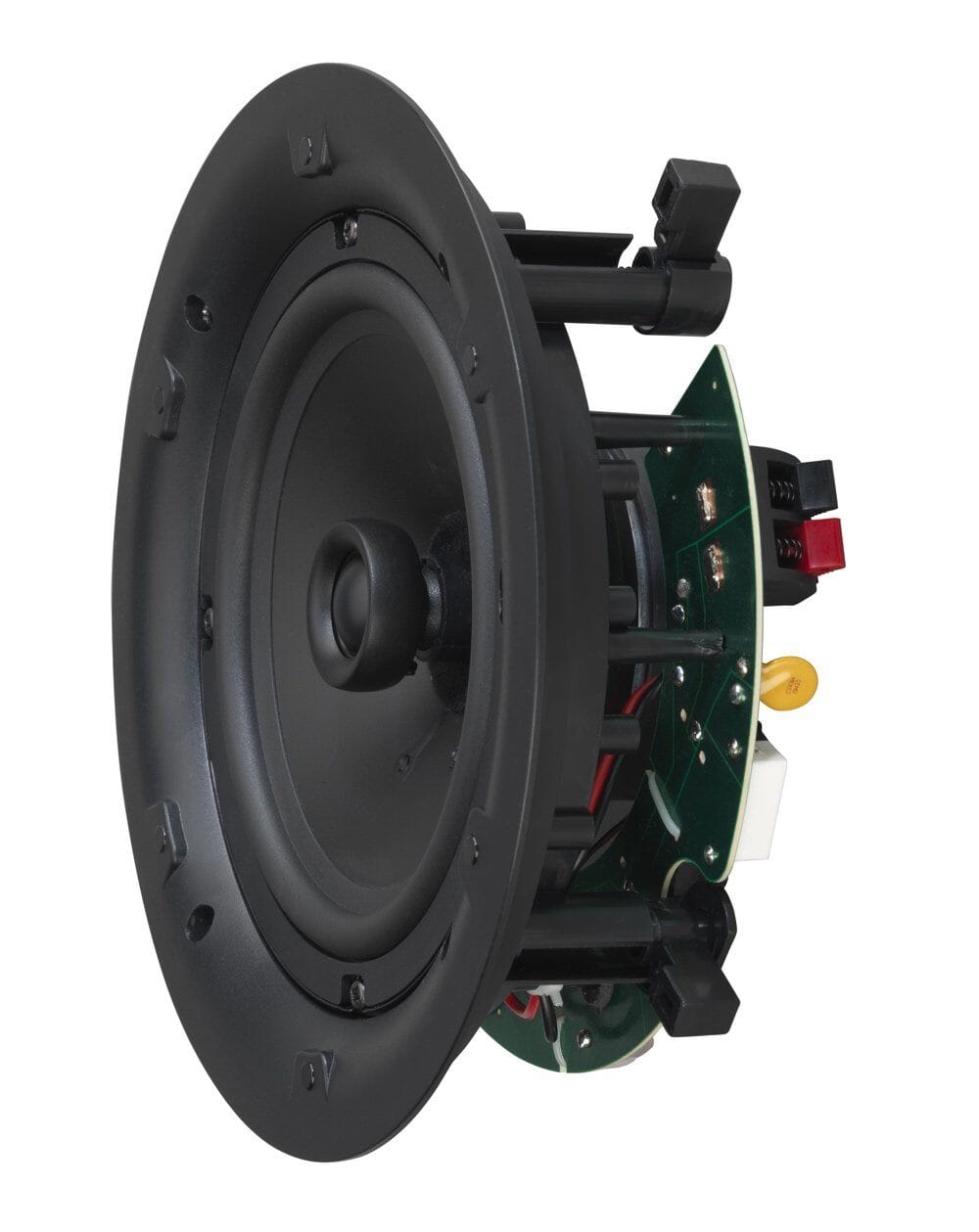 WiiM AMP Wi-Fi & Bluetooth Amplifier, Speaker Switch & 6 x Q Acoustics Qi65C 6.5" Ceiling Speakers In Ceiling Speaker Systems WiiM / Q Acoustics 