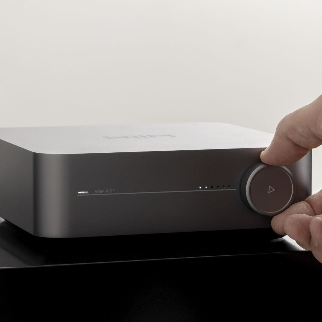 WiiM AMP WiFi Multiroom Amplifier with Bluetooth, Airplay 2, Alexa Amplifiers WiiM 