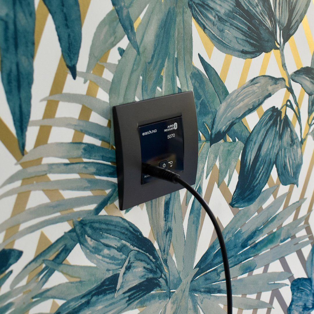 KB Sound In Wall BT Bluetooth Amplifier with AUX Input (No Speakers) Amplifiers KB Sound 