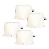 Lithe Audio 6.5" - 8" Ceiling Speaker Fire Hood - 4 Pack Audio Accessories Lithe Audio 