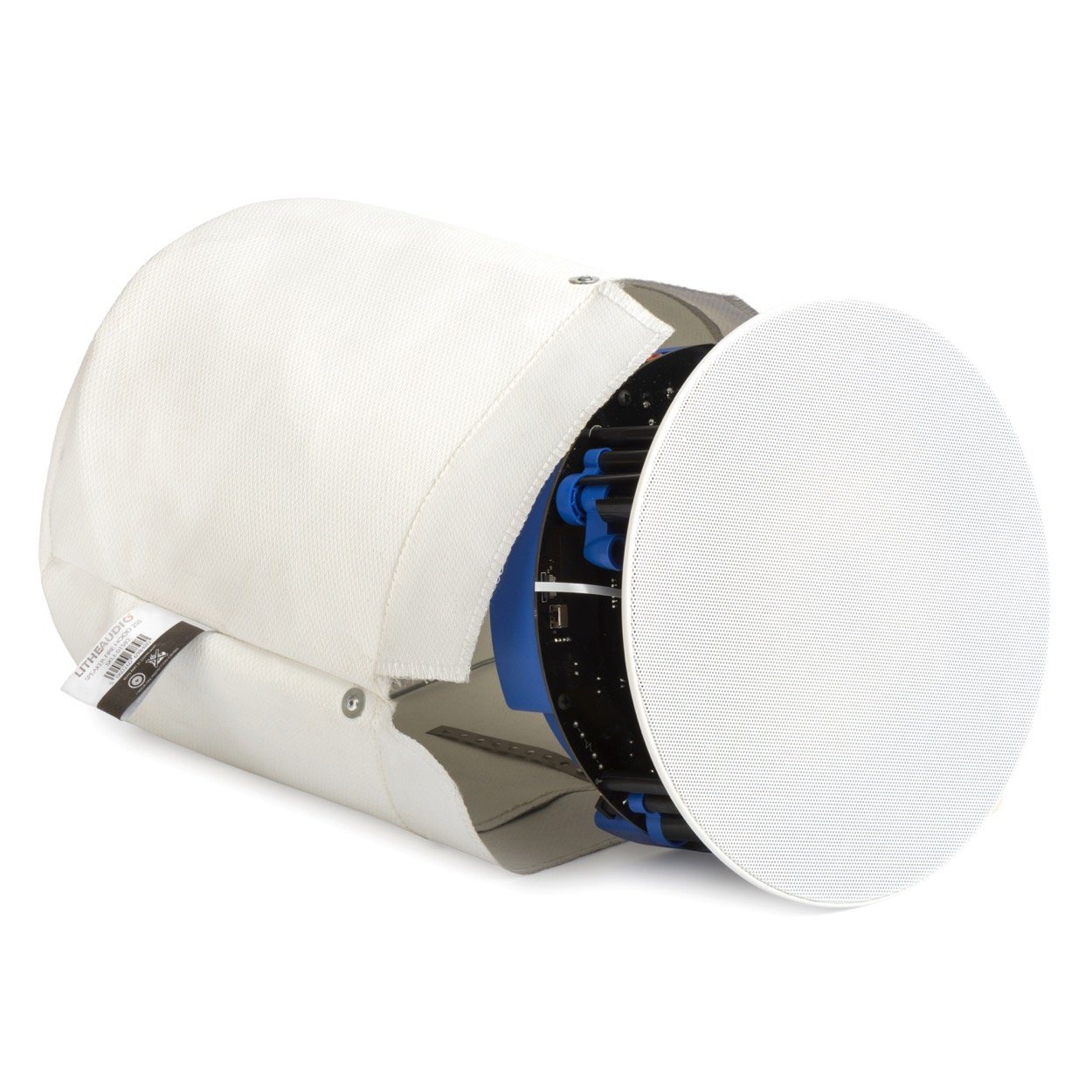 Lithe Audio 6.5" - 8" Ceiling Speaker Fire Hood (Each) Audio Accessories Lithe Audio 