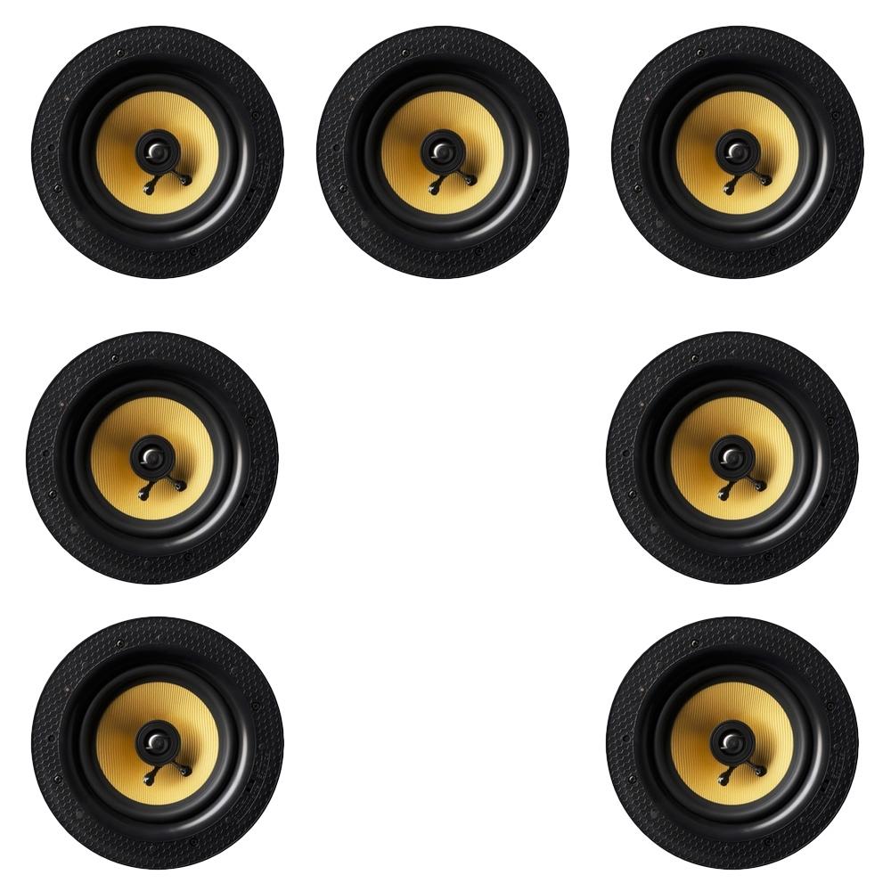 Lithe Audio 7.0 Home Cinema 6.5" Ceiling Speaker Package - 7 x 01556 Home Cinema Systems Lithe Audio 