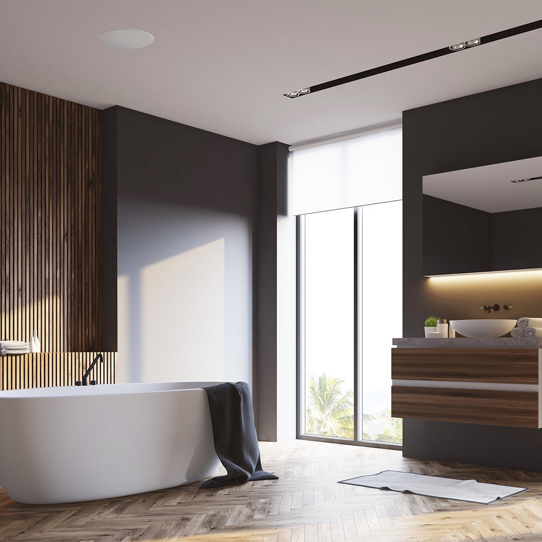 Lithe Audio Pro Series IP44 Bluetooth & Wi-Fi Ceiling Speaker (Pair) Ceiling Speaker Systems Lithe Audio 