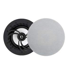 Lithe Audio Pro Series IP44 Bluetooth & Wi-Fi Ceiling Speaker (Pair) In Ceiling Speaker Systems Lithe Audio 