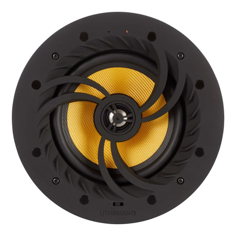 Lithe Audio Pro Series WiFi Ceiling Speaker with Bluetooth, Airplay2, Alexa (Pair) In Ceiling Speaker Systems Lithe Audio 