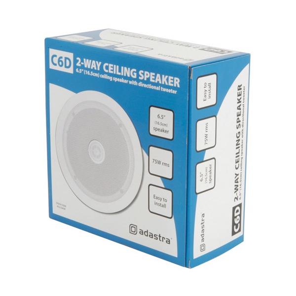 [OPEN BOX] Adastra C6D 16.5CM (6.5") Ceiling Speaker With Directional Tweeter (Each) Clearance Adastra 