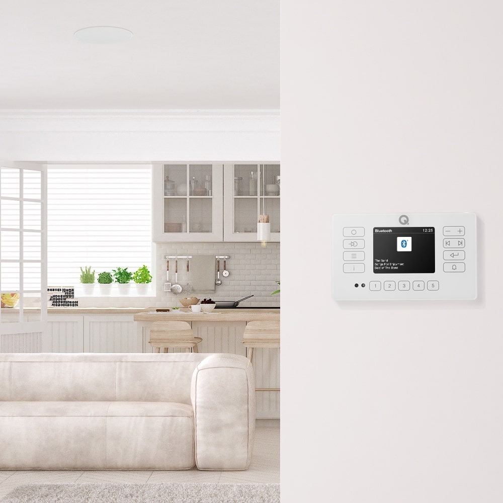 Q Acoustics E120 8" Ceiling Speaker HiFi System with Bluetooth/DAB+/FM In Ceiling Speaker Systems Q Acoustics 