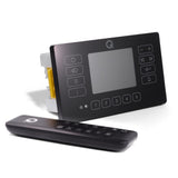 Q Acoustics E120 In Wall HiFi Amplifier with Bluetooth/DAB+/FM (No Speakers) In Ceiling Speaker Systems Q Acoustics Black 