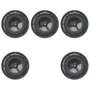 Q Install 5.0 Home Cinema 6.5" Ceiling Speaker System - 5 x QI65P Home Cinema Systems Q Install 