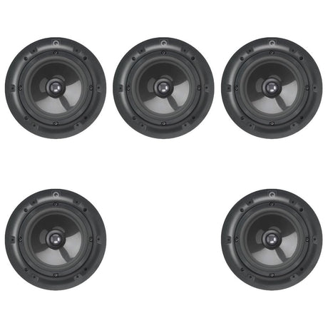 Q Install 5.0 Home Cinema 6.5" Ceiling Speaker System - 5 x QI65P Home Cinema Systems Q Install 