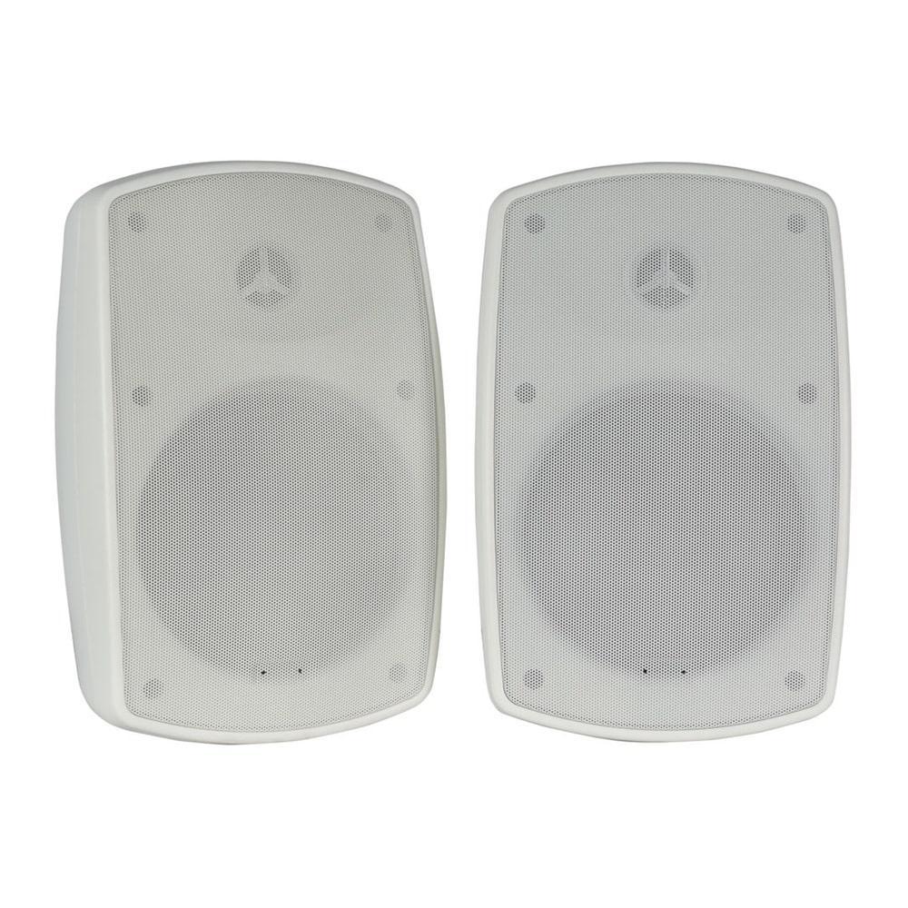 QTX KAD-2BT FM Radio & Bluetooth Speaker System inc. 2 x 4" Outdoor Wall Mounted Speakers Outdoor Speaker Systems QTX 